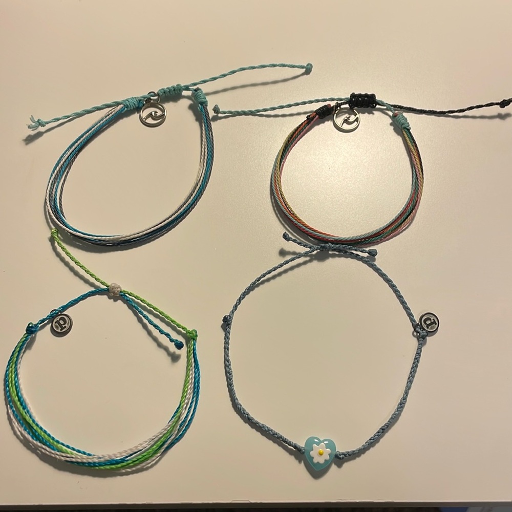 SOLD Off-site | Four Pura Vida Bracelets
